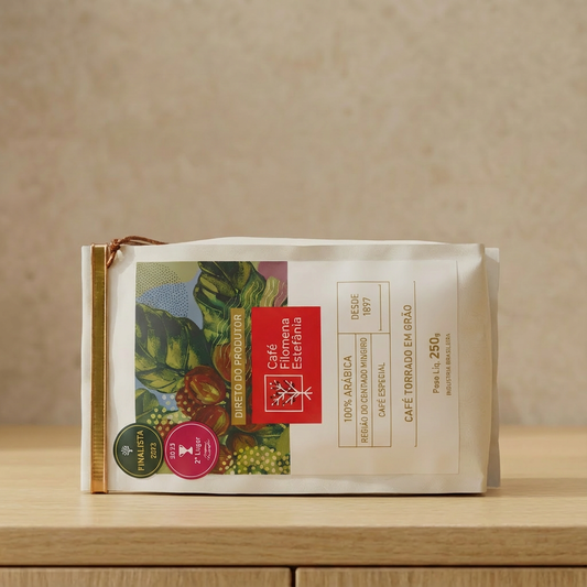 CAFÉ CLÁSSICO CATUAÍ VERMELHO - TORRADO EM GRÃOS 250g