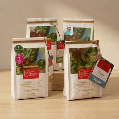 KIT COMPLETO TODOS CAFÉS ESPECIAIS - 4un