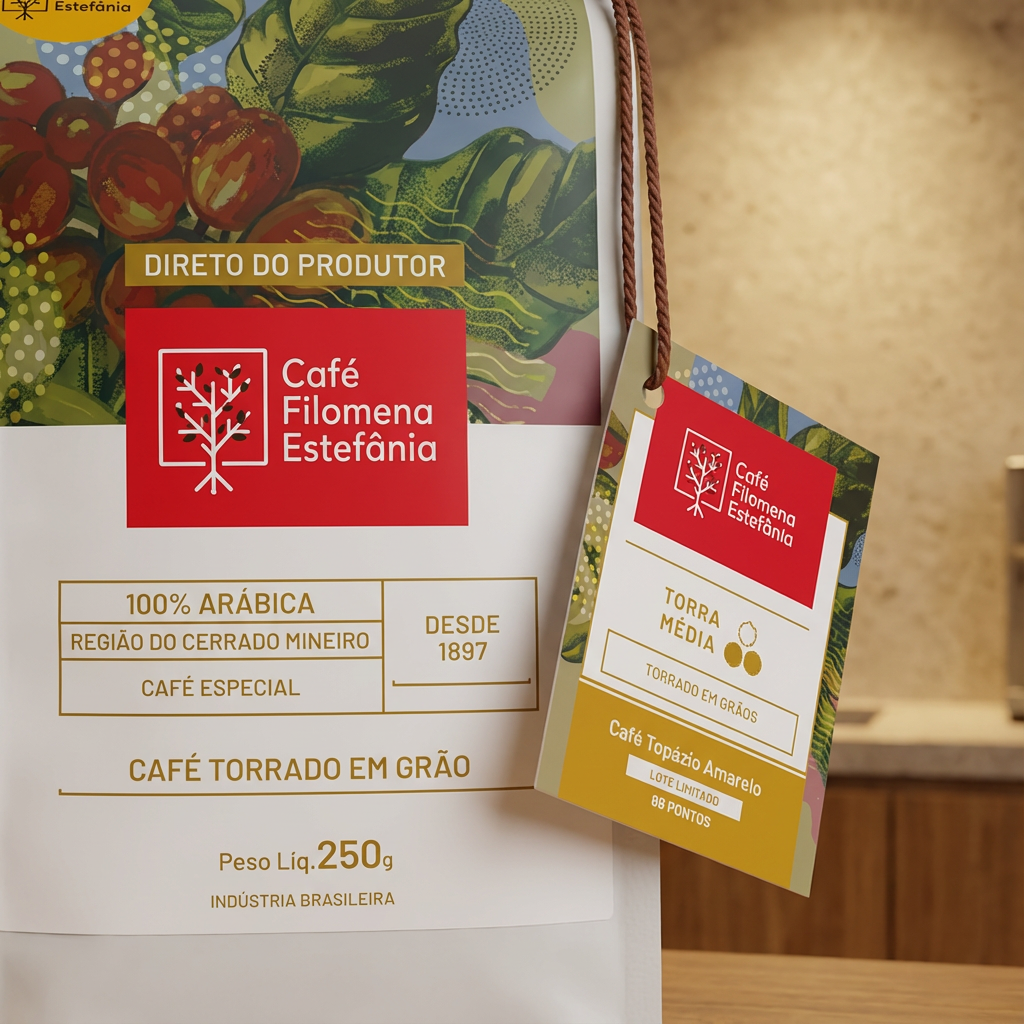 CAFÉ ESPECIAL TOPÁZIO AMARELO II - 88 PONTOS