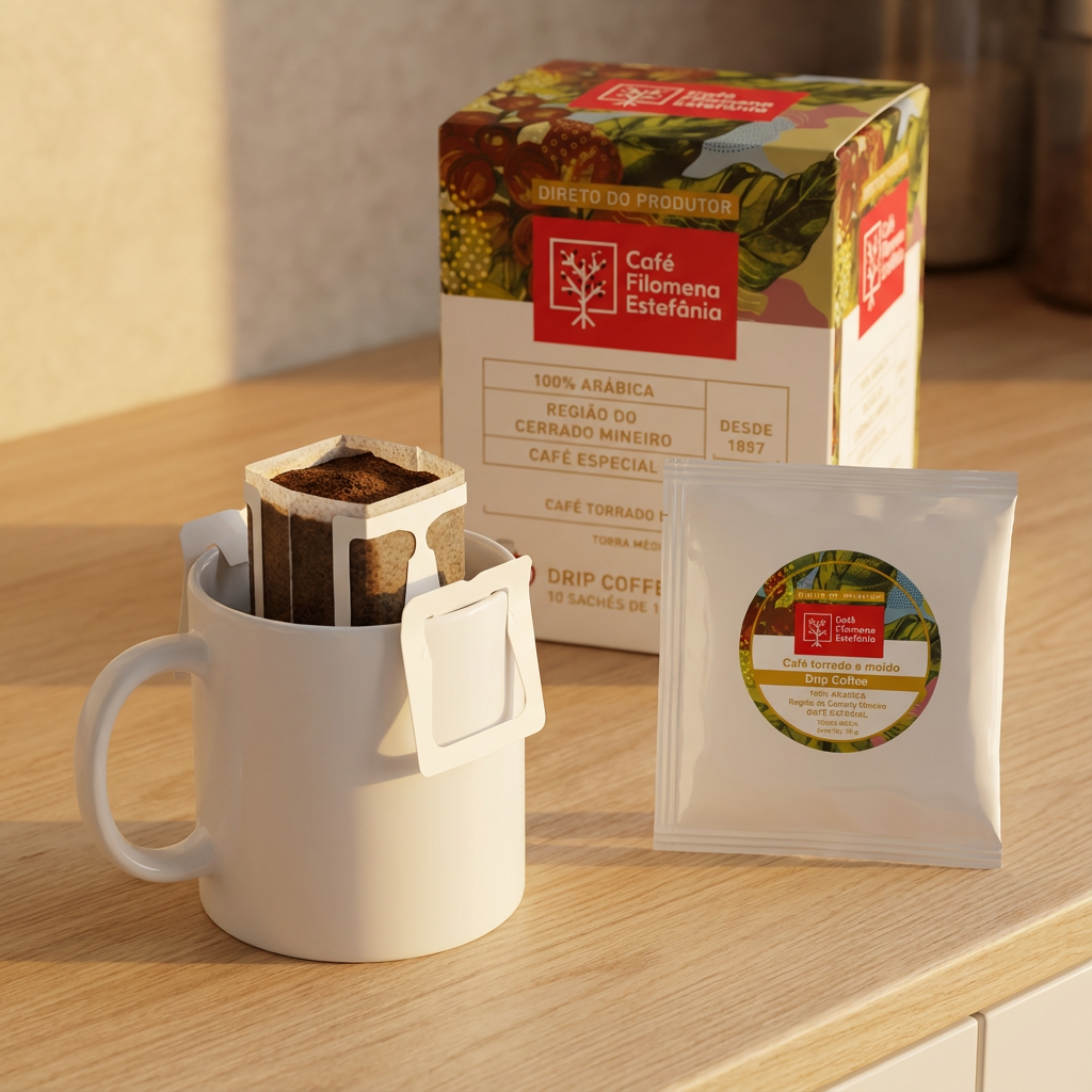 DRIP COFFEE CLÁSSICO - CAIXA COM 10 SACHÊS