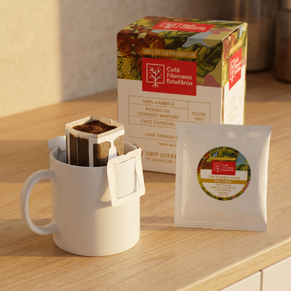 DRIP COFFEE CLÁSSICO - CAIXA COM 10 SACHÊS