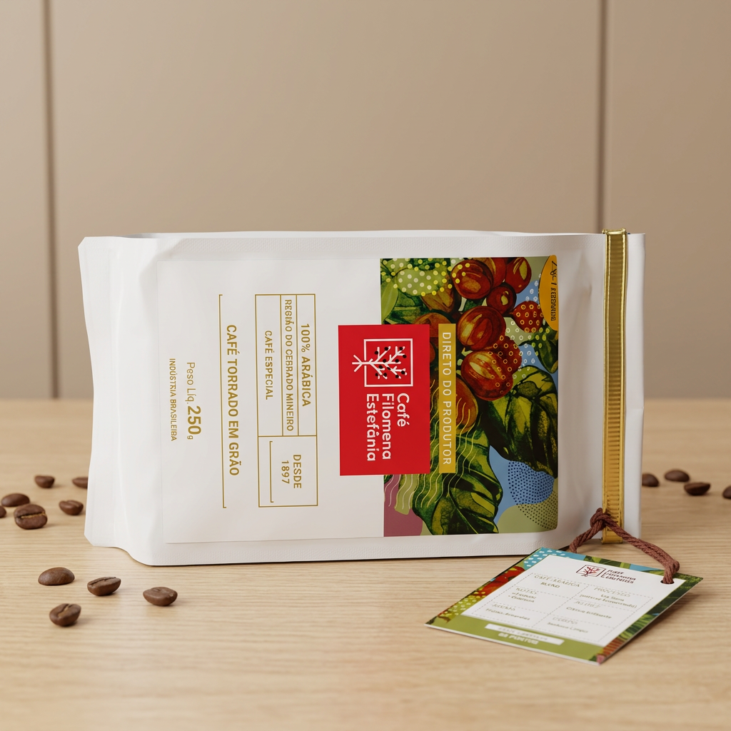 CAFÉ BLEND ESPECIAL CERRADO MINEIRO TORRADO EM GRÃOS - 85 PONTOS