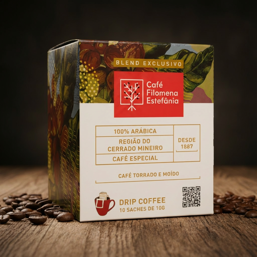 DRIP COFFEE CLÁSSICO - CAIXA COM 10 SACHÊS