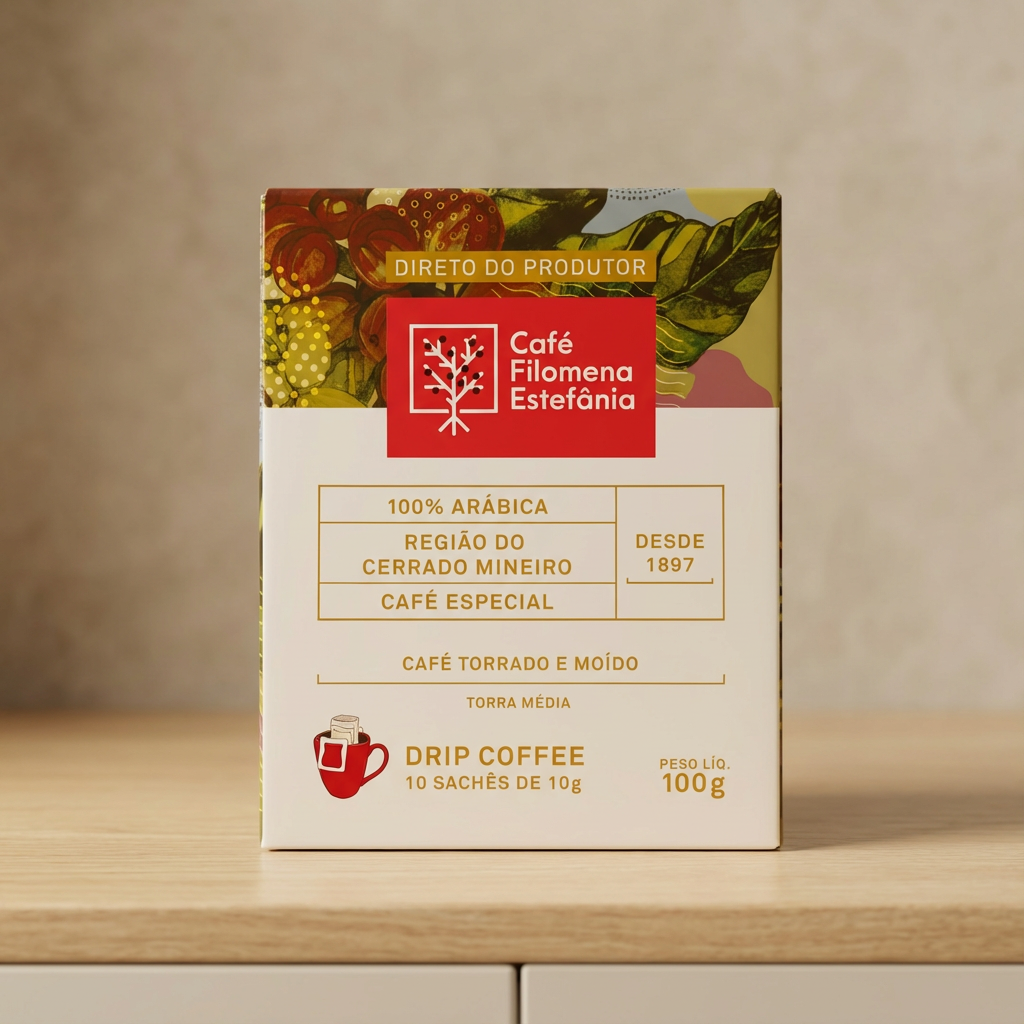 DRIP COFFEE CLÁSSICO - CAIXA COM 10 SACHÊS