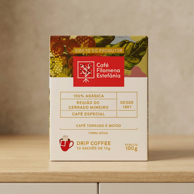 DRIP COFFEE CLÁSSICO - CAIXA COM 10 SACHÊS