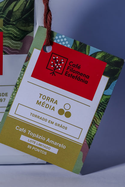 CAFÉ ESPECIAL FINALISTA TOPÁZIO AMARELO I - 89 PONTOS