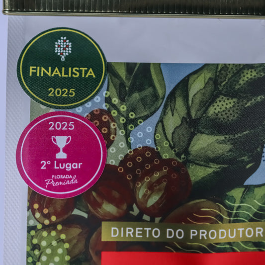 CAFÉ ESPECIAL FINALISTA TOPÁZIO AMARELO - 89 PONTOS
