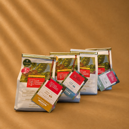 KIT CAFÉS BOURBON - 4 UNIDADES