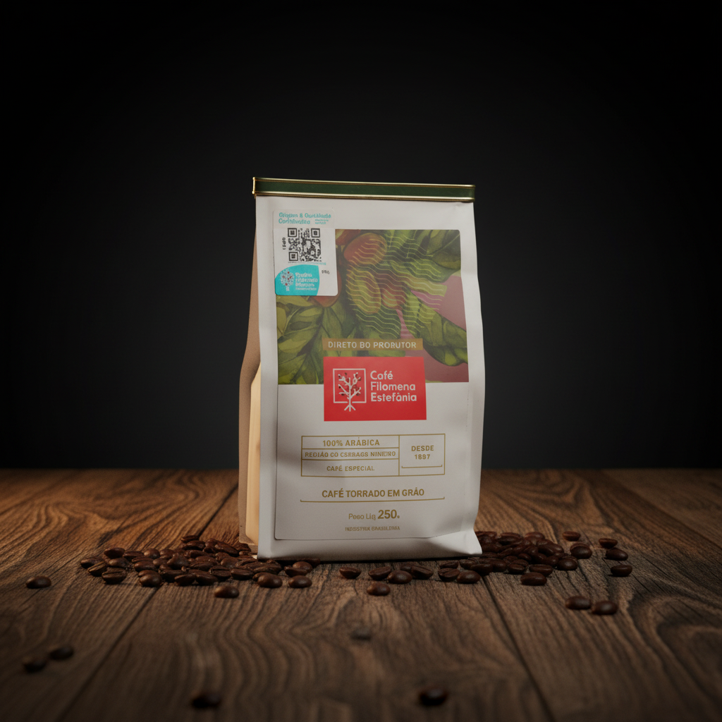 CAFÉ CLÁSSICO CATUAÍ VERMELHO - TORRADO EM GRÃOS 250g