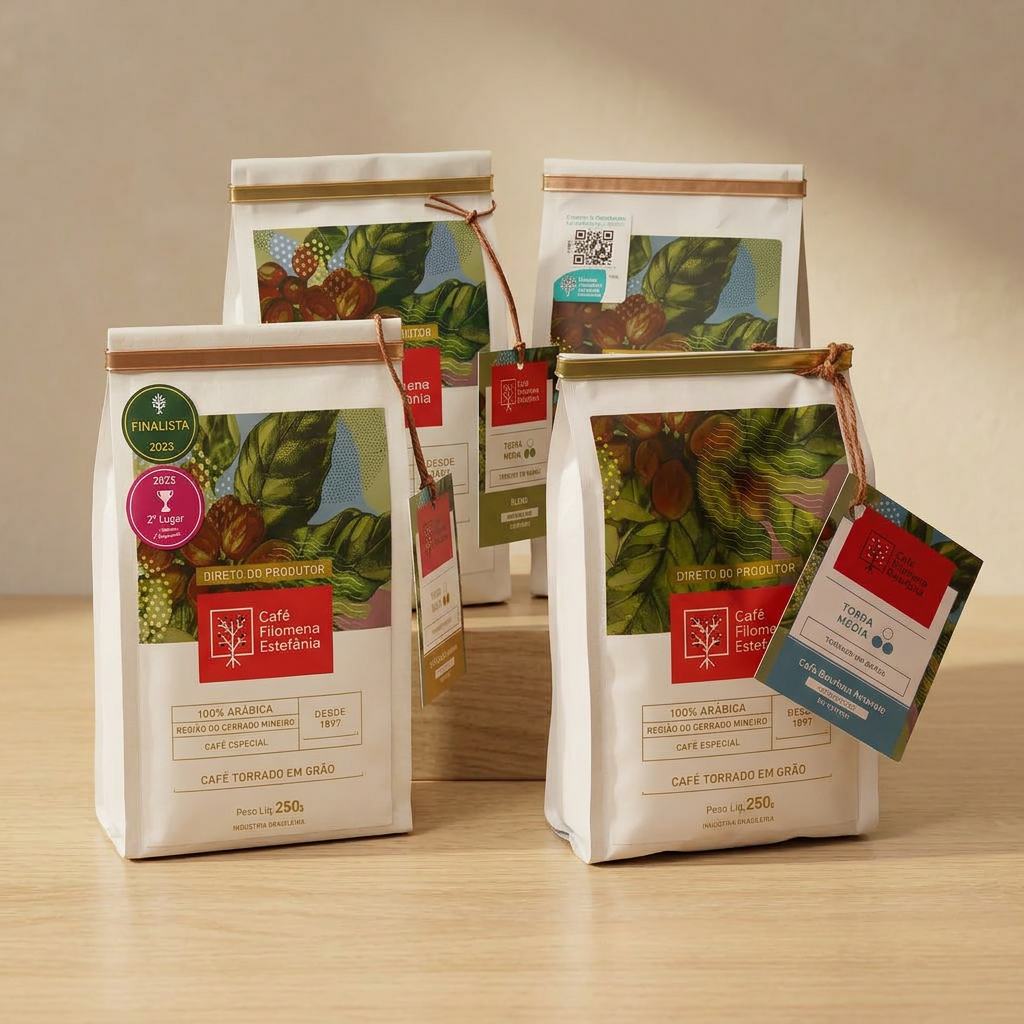 KIT COMPLETO TODOS CAFÉS ESPECIAIS - 4un