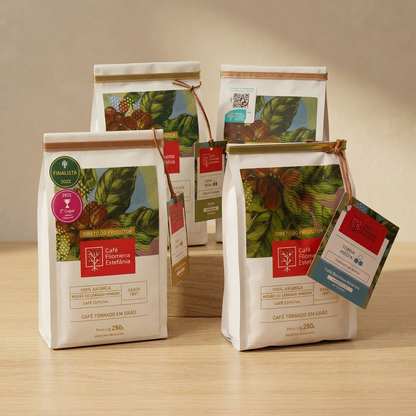 KIT COMPLETO TODOS CAFÉS ESPECIAIS - 4un